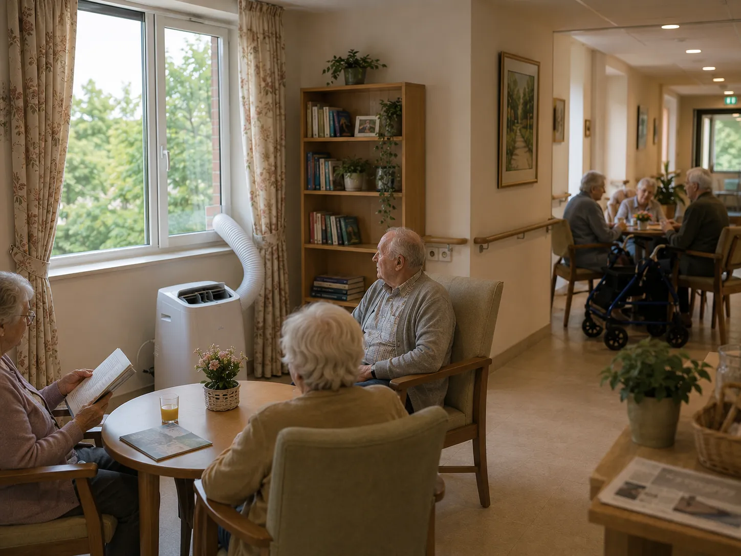 Climatiseur mobile Fraiko en EHPAD / résidence seniors à Paris